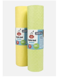 Bayetas cocina lavables, 12ud, 24.25cm de Ecodis