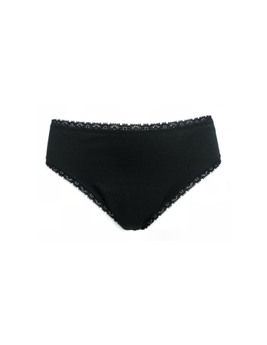 Braga de menstruación Panty color negro, ligero, T36 FR/T34 ES de Anaé