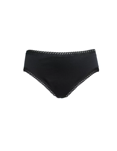 Braga de menstruación Panty color negro, ligero, T44 FR/T42 ES de Anaé