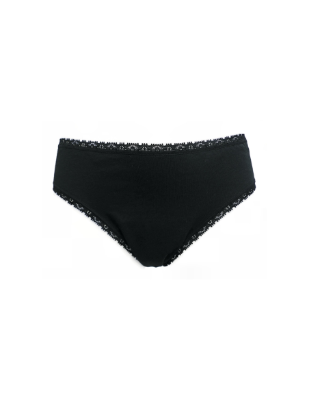 Braga de menstruación Panty color negro, super, T36 FR/T34 ES de Anaé