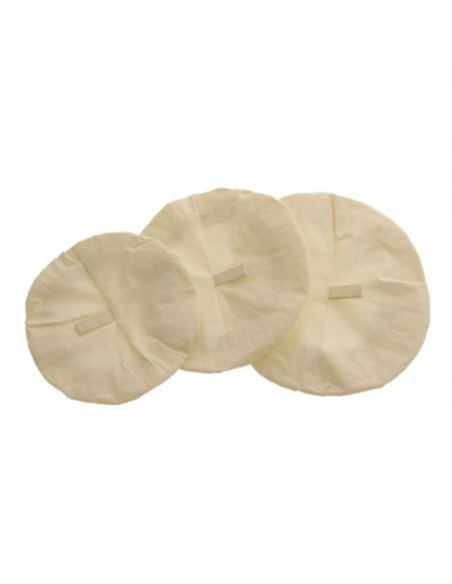 Cubreplatos algodón orgánico, motivos huerto, ø20-25-30cm, 3ud de Ah! Table!