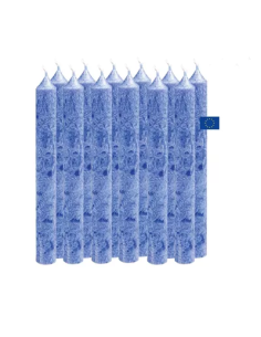 Velas estearina cultivo ecológico, pack 6 colores, ø56mm x 80mm (20h) de Ecodis