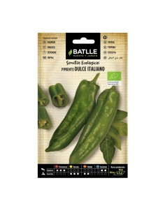 Semillas Pimiento verde italiano dulce de Batlle