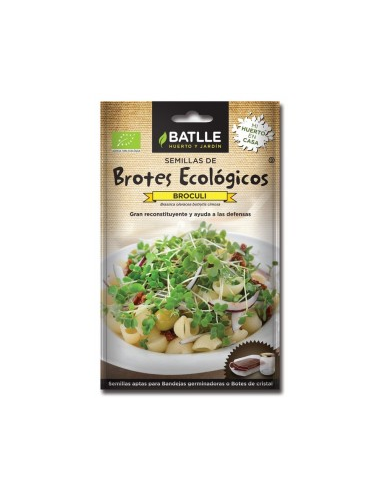 Brotes brócoli para germinar, sobres de Batlle