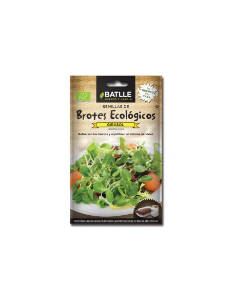 Brotes girasol para germinar, sobres de Batlle