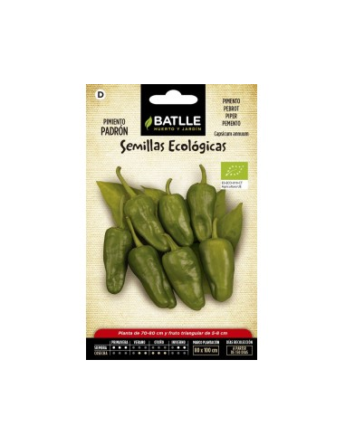 Semillas Pimiento Padrón de Batlle