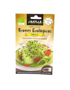 Brotes cebolla para germinar, sobres de Batlle