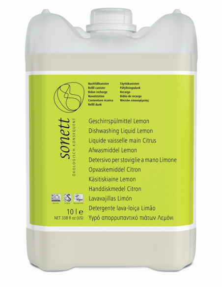 Lavavajillas líquido a mano, 10L de Sonett