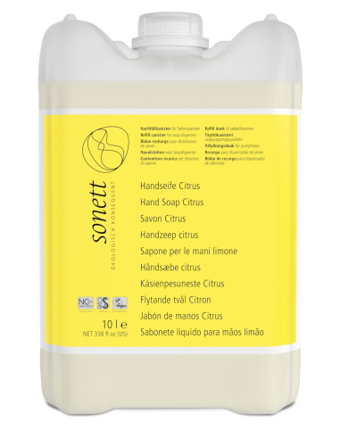 Jabón manos citrus, 10L de Sonett