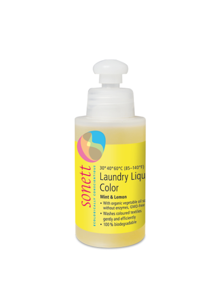 Detergente líquido ropa,120ml de Sonett