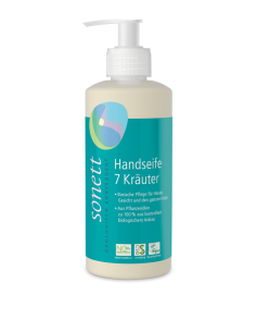 Jabón de manos 7 plantas Sonett 300ml  Natural y suave