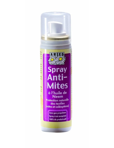 Spray Antipolillas Aries 50ml para Ropa  Protección Efectiva