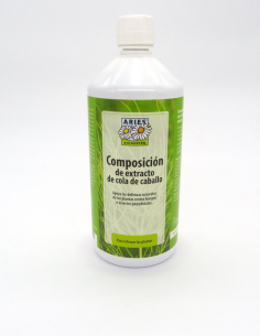 Cola de caballo extracto, botella 1L de Aries