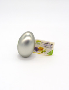 Cuidado intenso de manos, lata metalica huevo, 50g de Aries