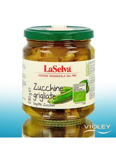 Calabacín a la plancha en aceite - 'Zucchini grigliati sottolio',  280g de Laselva