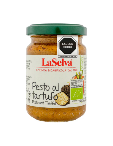 Pesto al Tartufo Laselva 130g  Sabor Gourmet Italiano