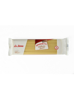 Spaghetti artesanal de trigo duro en molde de bronce 500g