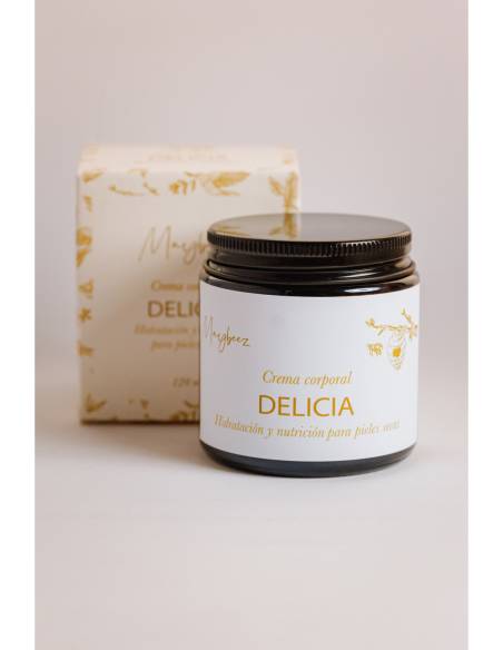 Crema Corporal Delicia 120ml Maybeez  Hidratación Natural