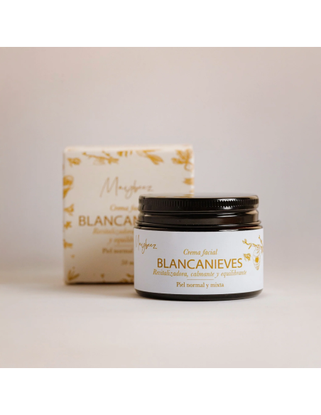 Crema facial piel mixta Blancanieves, 50ml de Maybeez