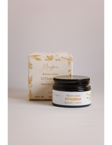 Bálsamo Labial Vitamina Maybeez 15ml  Hidratación Total