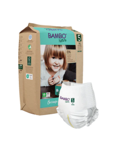 Pañal Pants Bambo Nature Talla 5, 19 unidades, 11-17 kg
