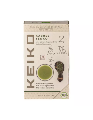 Té verde japonés Hojicha- Kabuse de la 1° y 2° cosecha, tostado, 50g de Keiko