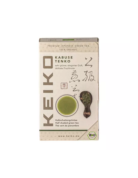 Té verde japonés Hojicha- Kabuse de la 1° y 2° cosecha, tostado, 50g de Keiko