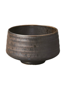 Cuenco de Matcha Mino Yaki, marrón, 12.5x7.5cm de Keiko