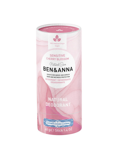 Desodorante Sensitive Flor de cerezo Ben&Anna 40g de Ben&Anna