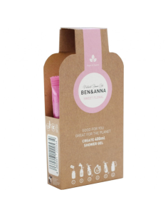Gel de ducha Sweet Floral Ben&Anna 2x20g, 400ml natural