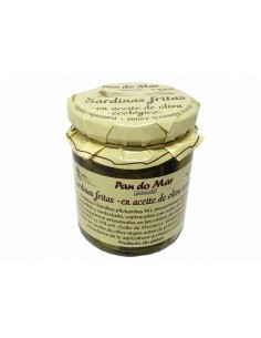 Sardina Frita en Aceite de Oliva Ecológico Pan Do Mar 220g