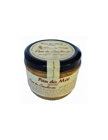 Paté de sardina con perejil ecológico, 125g neto de Pan Do Mar