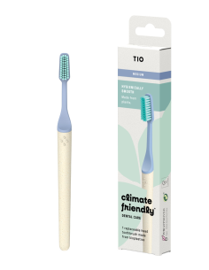 Cepillo de dientes bioplástico con cabezal removible Medio