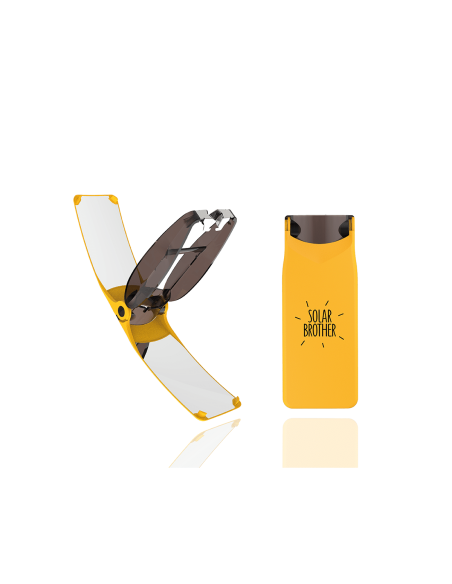 Mechero solar suncase, amarillo** de Solarbrother