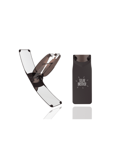Mechero solar suncase, negro** de Solarbrother