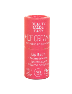 Bálsamo labial ice cream/helado, sin plástico, 6g de Beauty Made Easy