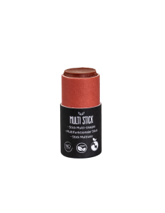 Barra multi-stick red/rojo, para labios y mejillas, vegano, sin plástico, 6g de Beauty Made Easy