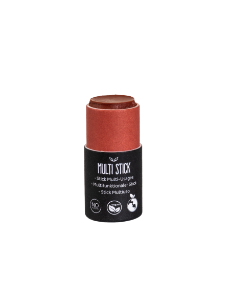 Barra Multi-Stick Vegana Roja 6g para Labios y Mejillas