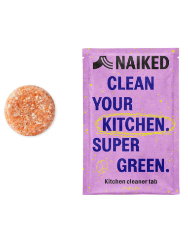 limpiador de cocina "Clean your kitchen super green", tab para 500ml de Naiked