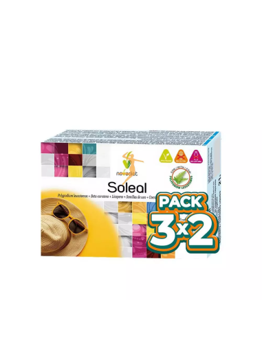 Pack 3x2 Soleal Envase de 30 cápsulas vegetales. de Novadiet