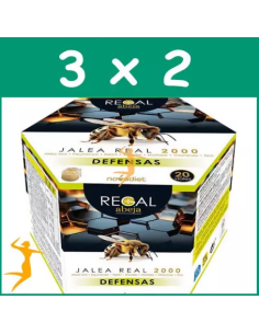 Pack 3x2 Regal Abeja Defensas Novadiet 20 viales 10 ml