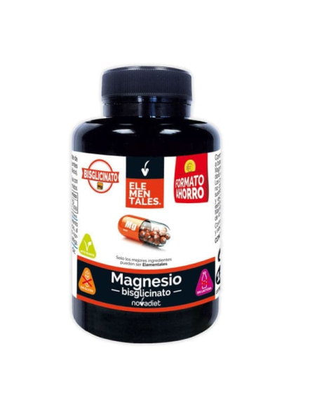 Bisglicinato Magnesio 180 Comprimidos Envase de 180 comprimidos. de Novadiet