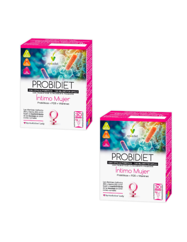 Probidiet Intimo Mujer Envase de 30 cápsulas gastrorresistentes. de Novadiet