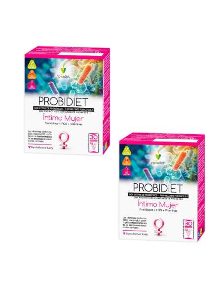 Probidiet Intimo Mujer Envase de 30 cápsulas gastrorresistentes. de Novadiet
