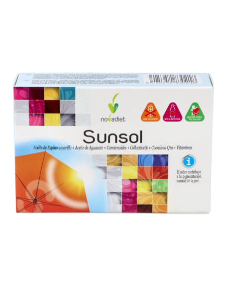 Soleal Envase de 30 cápsulas vegetales. de Novadiet