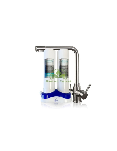 Sistema ultrafiltración Alkanatur Depure bajo encimera con grifo de 3 vías