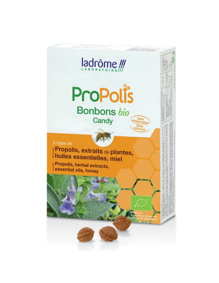 Pack 6 Caramelos Própolis Bio 50g Ladrome Natural Salud