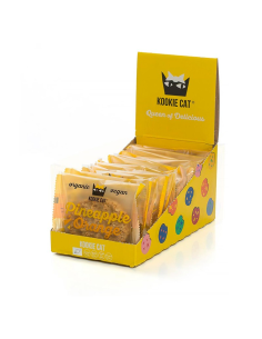 Pack 12 Galletas Bio Piña & Naranja Kookiecat 50g