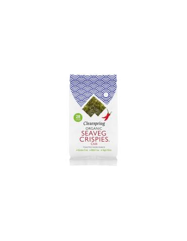 Pack 20 Uds Alga Snack Nori Chilli Bio 4g Clearspring