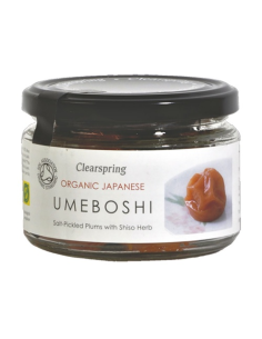 Pack 6 Umeboshi Bio 200 g Clearspring  Sabor Natural Saludable